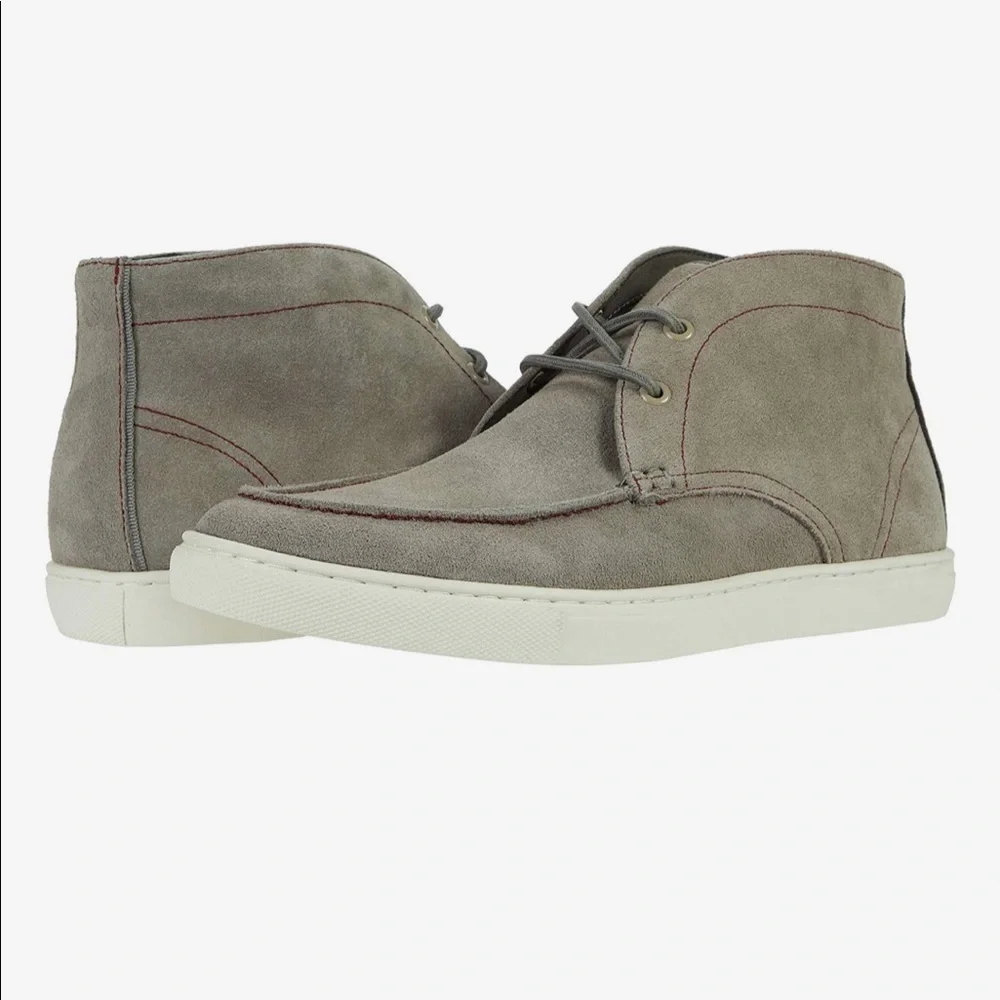 Steve Madden Fultown gray suede men’s chukka boot 13 nwot!